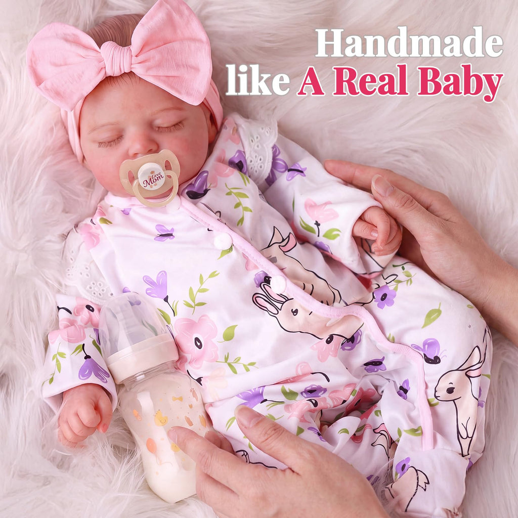 20 Inch Reborn Baby Dolls Girl with Play Set Y817