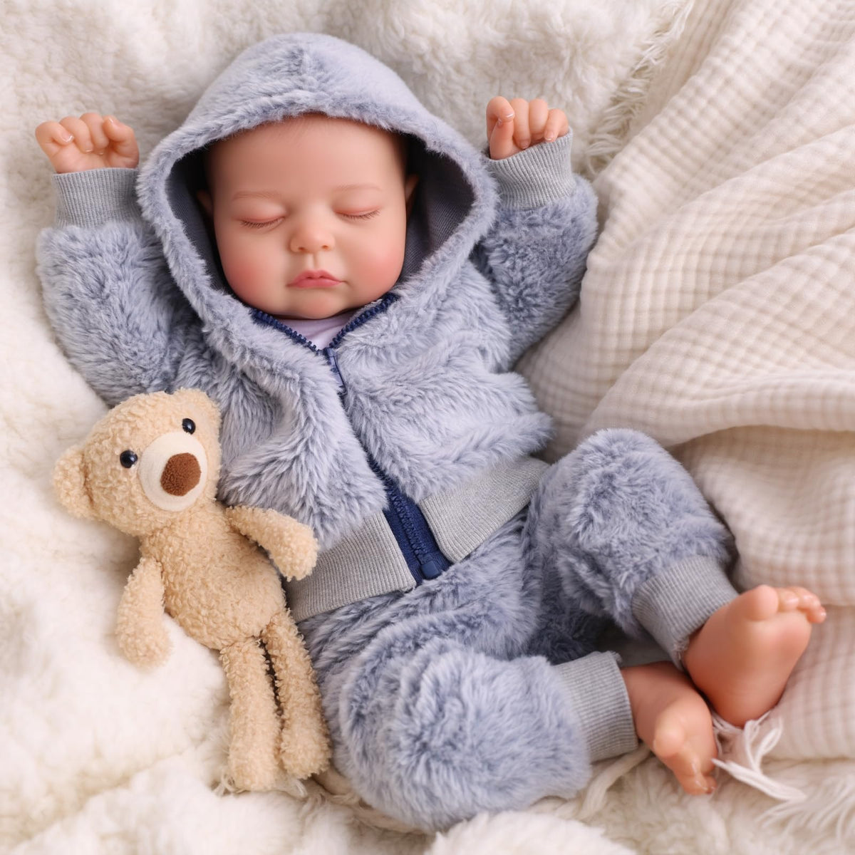 20 Inch Reborn Baby Doll with Soft Body V58125