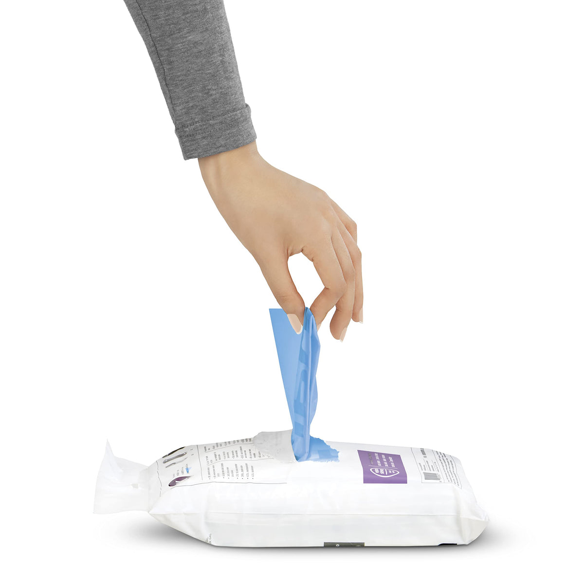 60 Count Drawstring Trash Bags, 30-35 Liter B13953