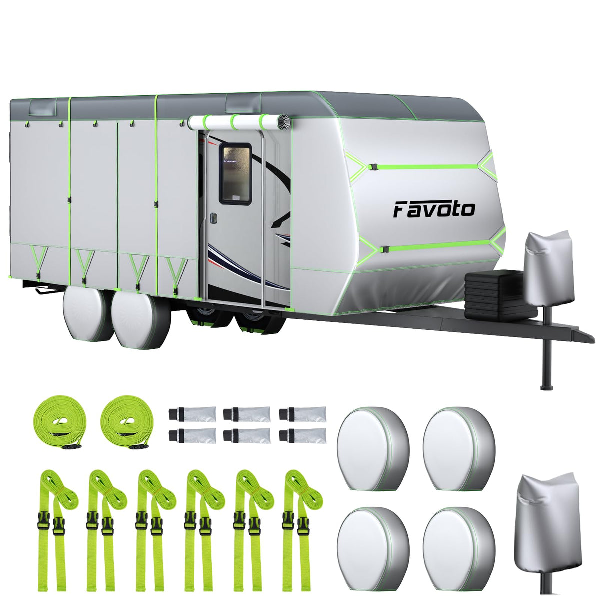 22-24 ft Travel Trailer Cover T9679