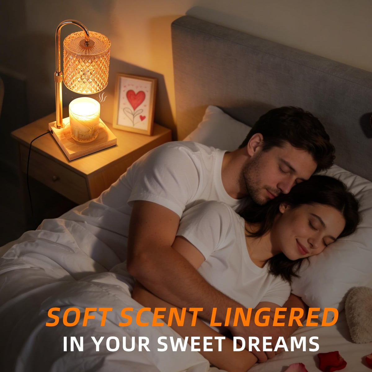 Candle Warmer Lamp with Timer Dimmer E2229