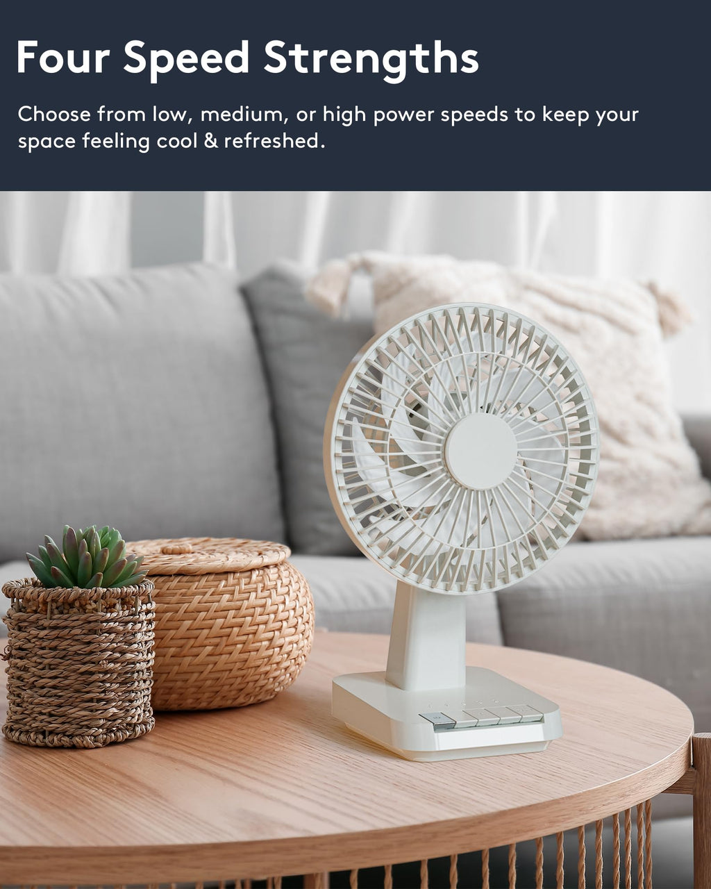 Small Oscillating Desk Fan J297392