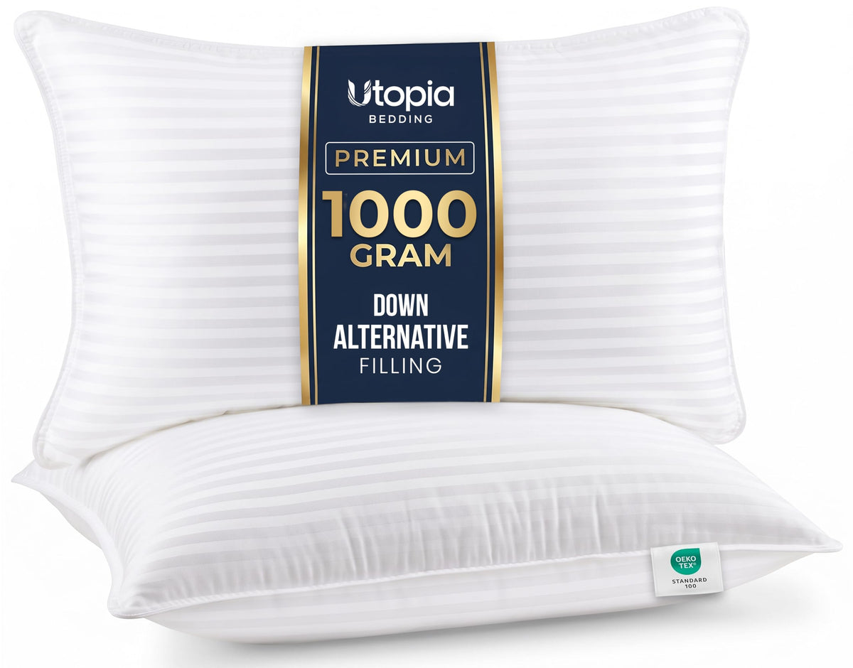 Queen Size Set of 2 Bed Pillows H219