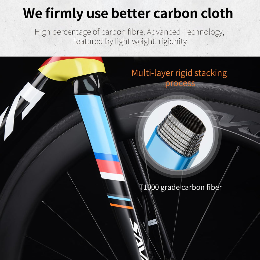 Carbon Road Bike 24-Speed Shifting Disc Brake F371
