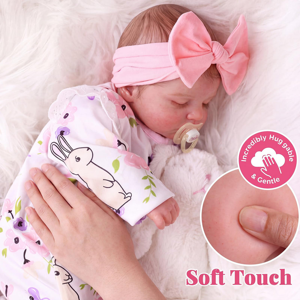 20 Inch Reborn Baby Dolls Girl with Play Set Y817