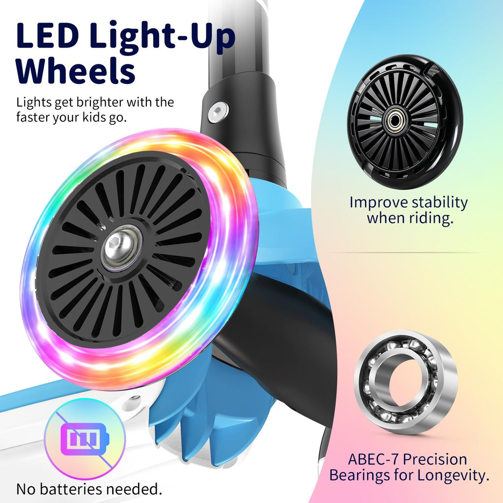 Light Up Deck & Wheels Scooter I5882
