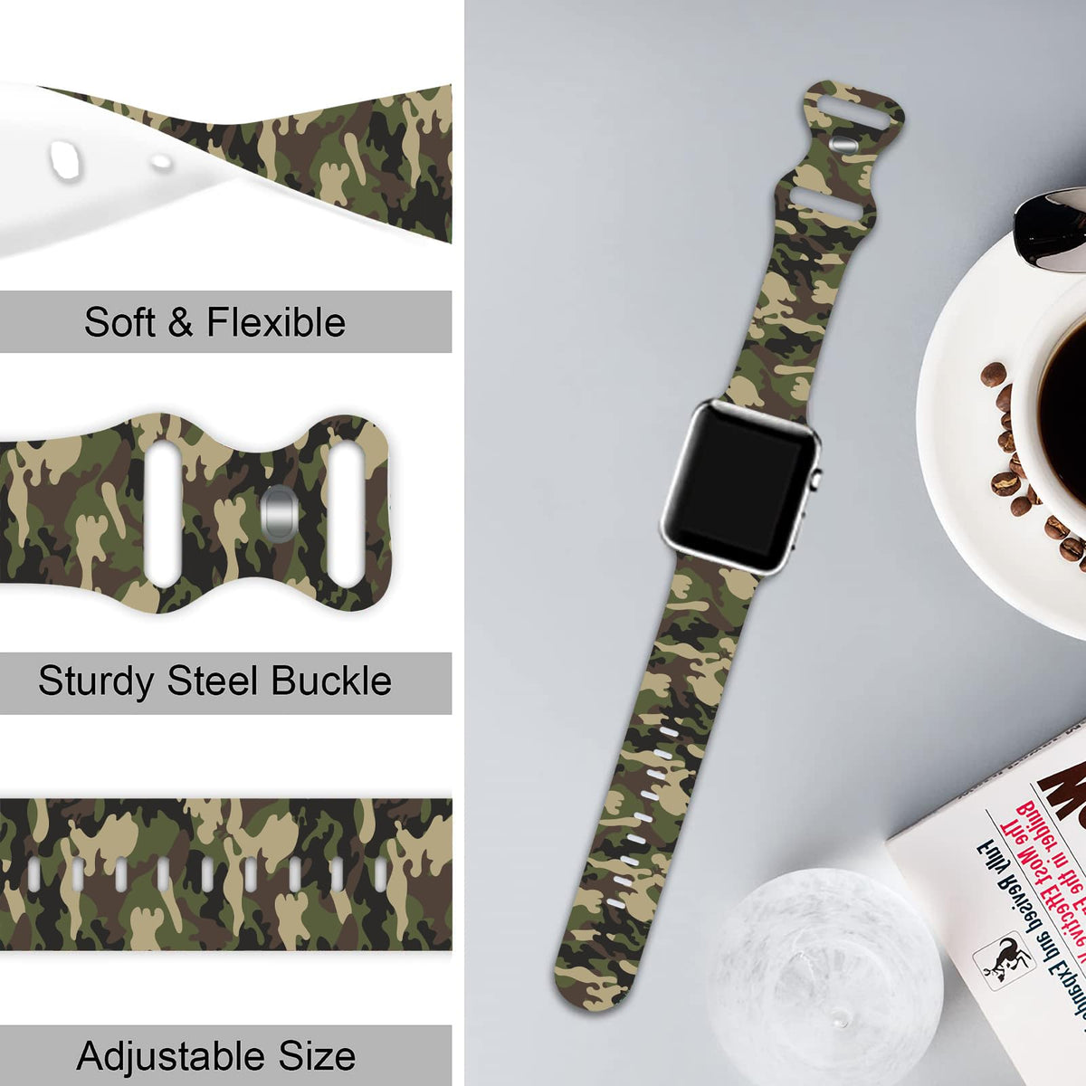 Compatible with Apple Watch Band H729
