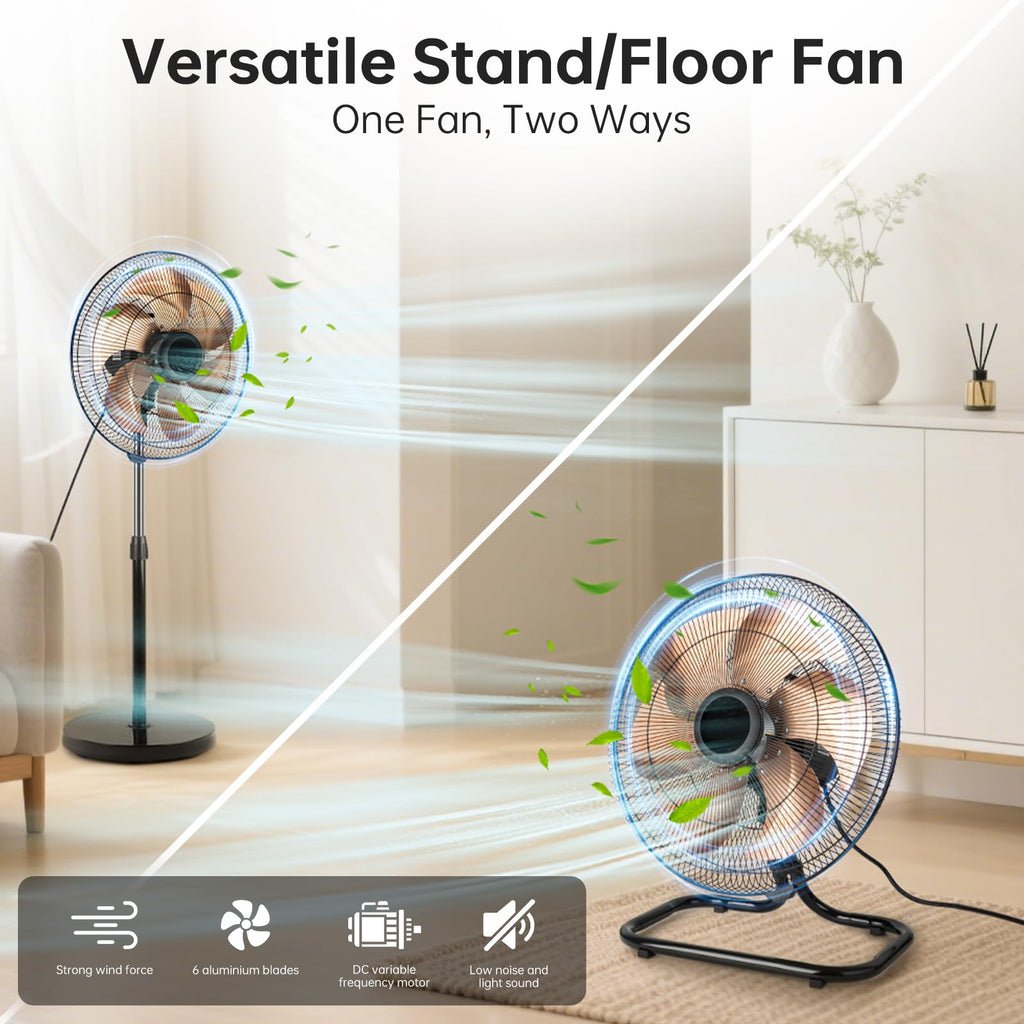 18 Inch Oscillating High Velocity Pedestal Fan G225828