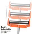 Roller Stand, 200-Pound Load Capacity, Adjustable Height V4428
