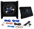 10" Car Subwoofer Enclosure with Mono Amplifier N5765