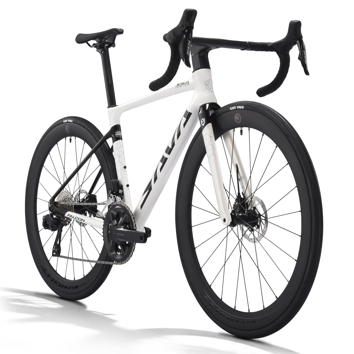 Carbon Road Bike 24-Speed Shifting Disc Brake F371