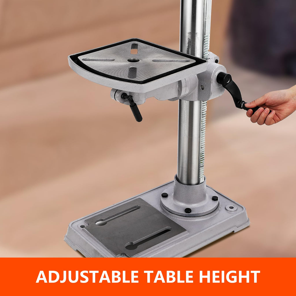 15 in Benchtop Drill Press with 7.5 Amp Variable Speed Tilting Worktable Z495