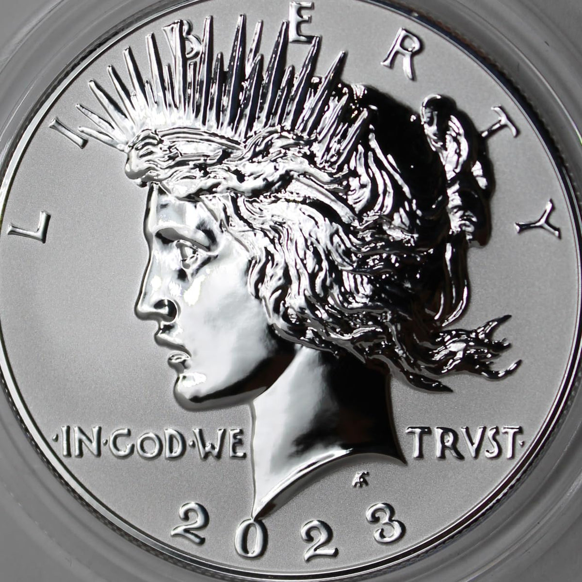 Set of 2 American Proof Silver Morgan & Peace $1 I8426