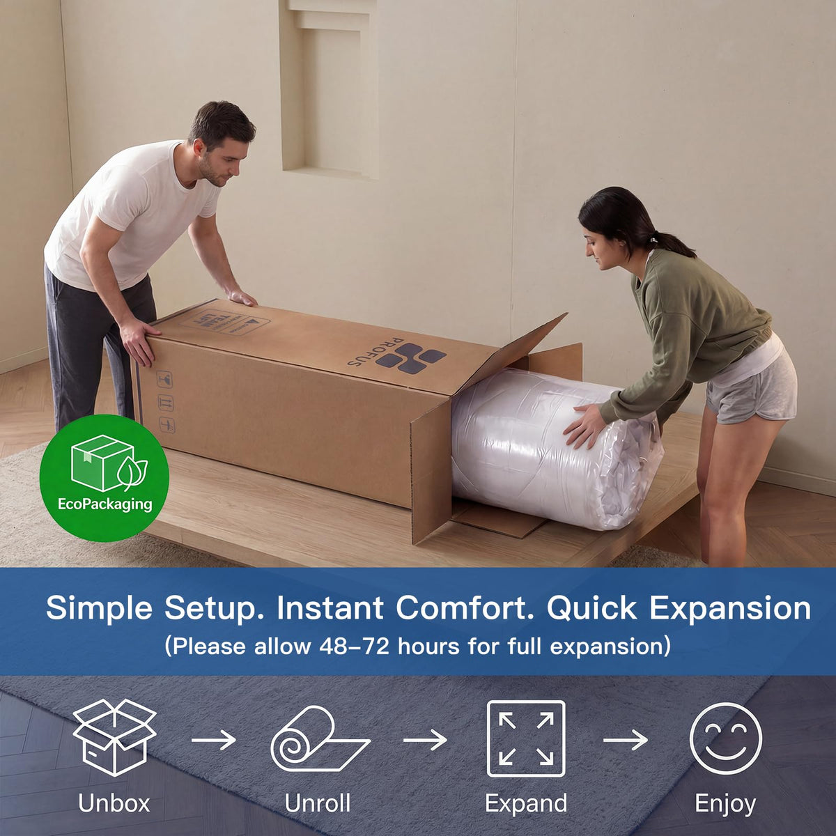 6 Inch Twin Mattress with Bonnell Spring D71349