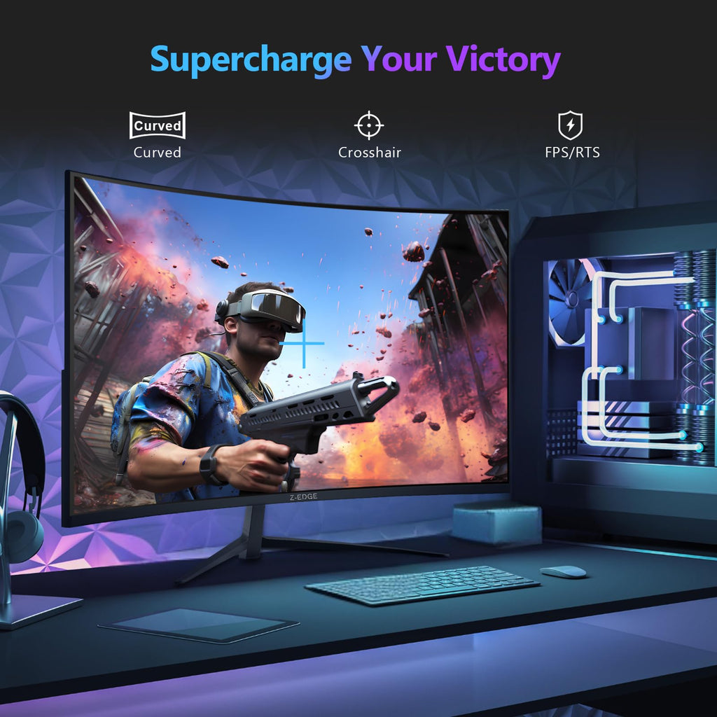 27 inch Curved QHD 165Hz Gaming Monitor M859301