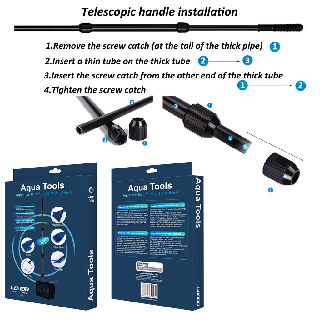 Aquarium Cleaning Tool Set T185695