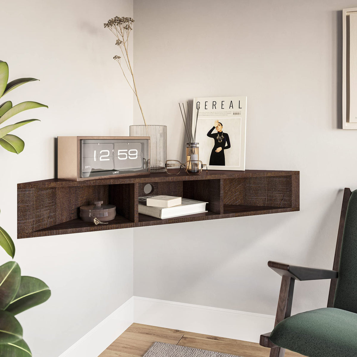 47" Corner TV Stand & Entertainment Center R728959