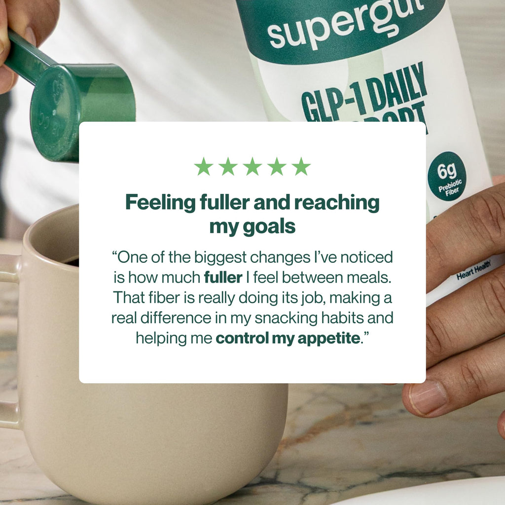 High Fiber GLP-1 Supplement Powder Drink Mix 20 Servings Y13882