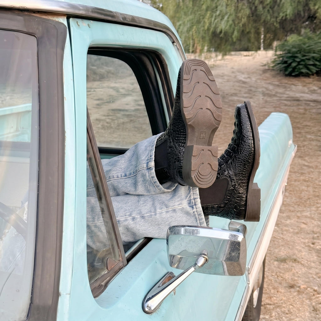 Square Toe Western Cowboy Boots C577326