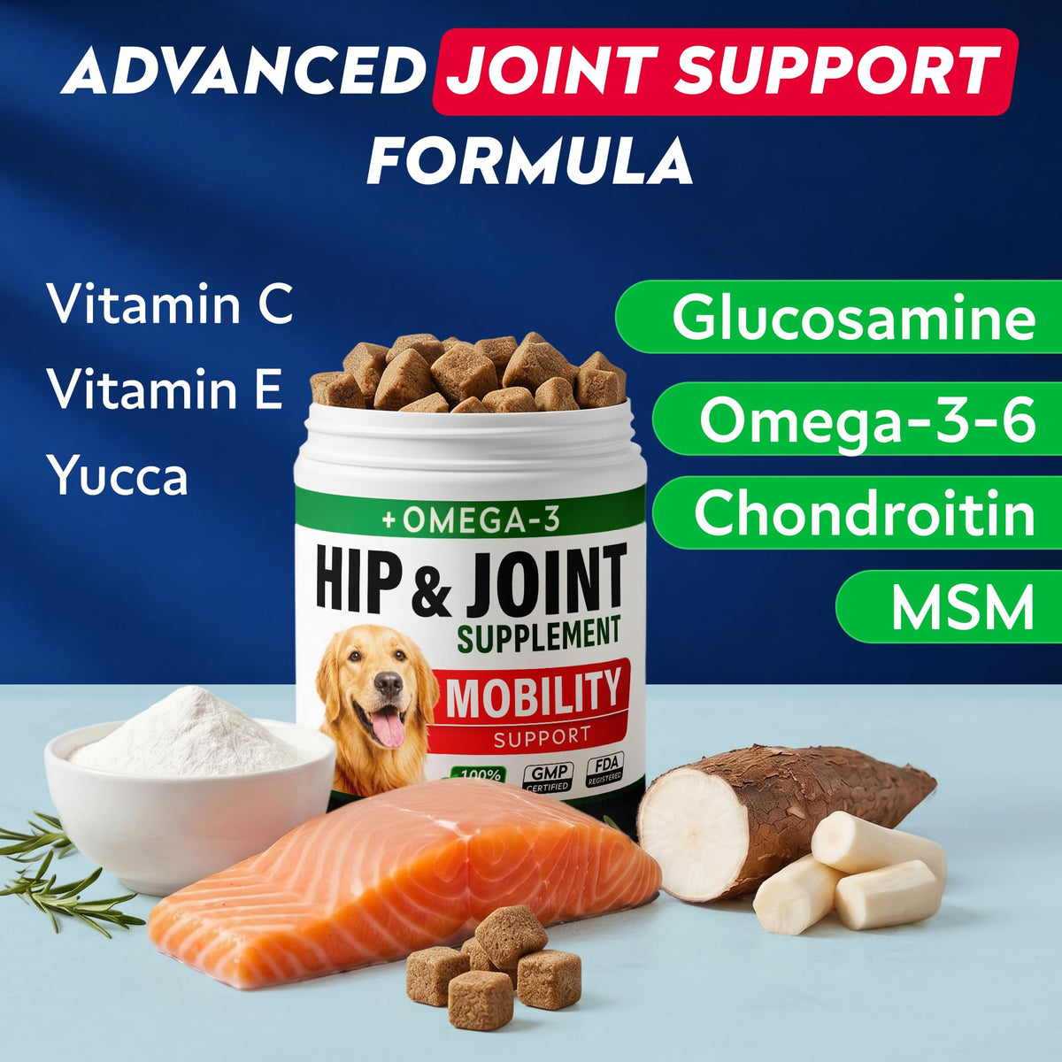 Hip Joint Supplement for Dogs W147