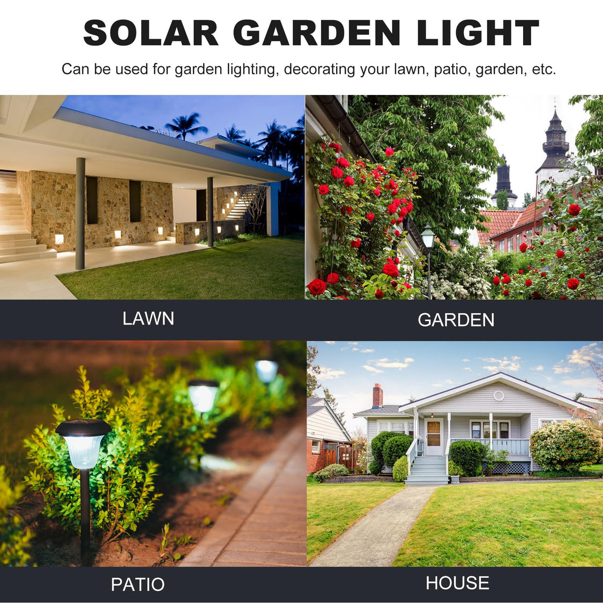 Solar Powered Rotating Lighthouse Resin LED Light L806