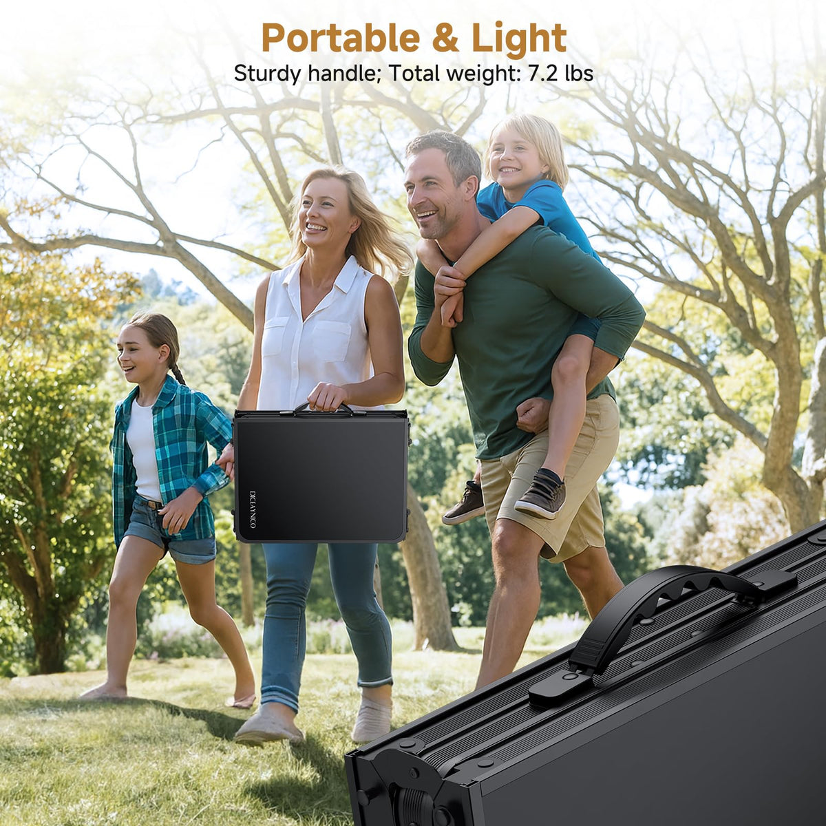 Folding Camping Table 3 Adjustable Height I8429