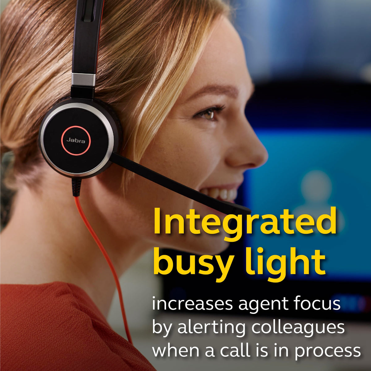 Wired Headset Mono 3.5mm Jack/USB Connection S617122