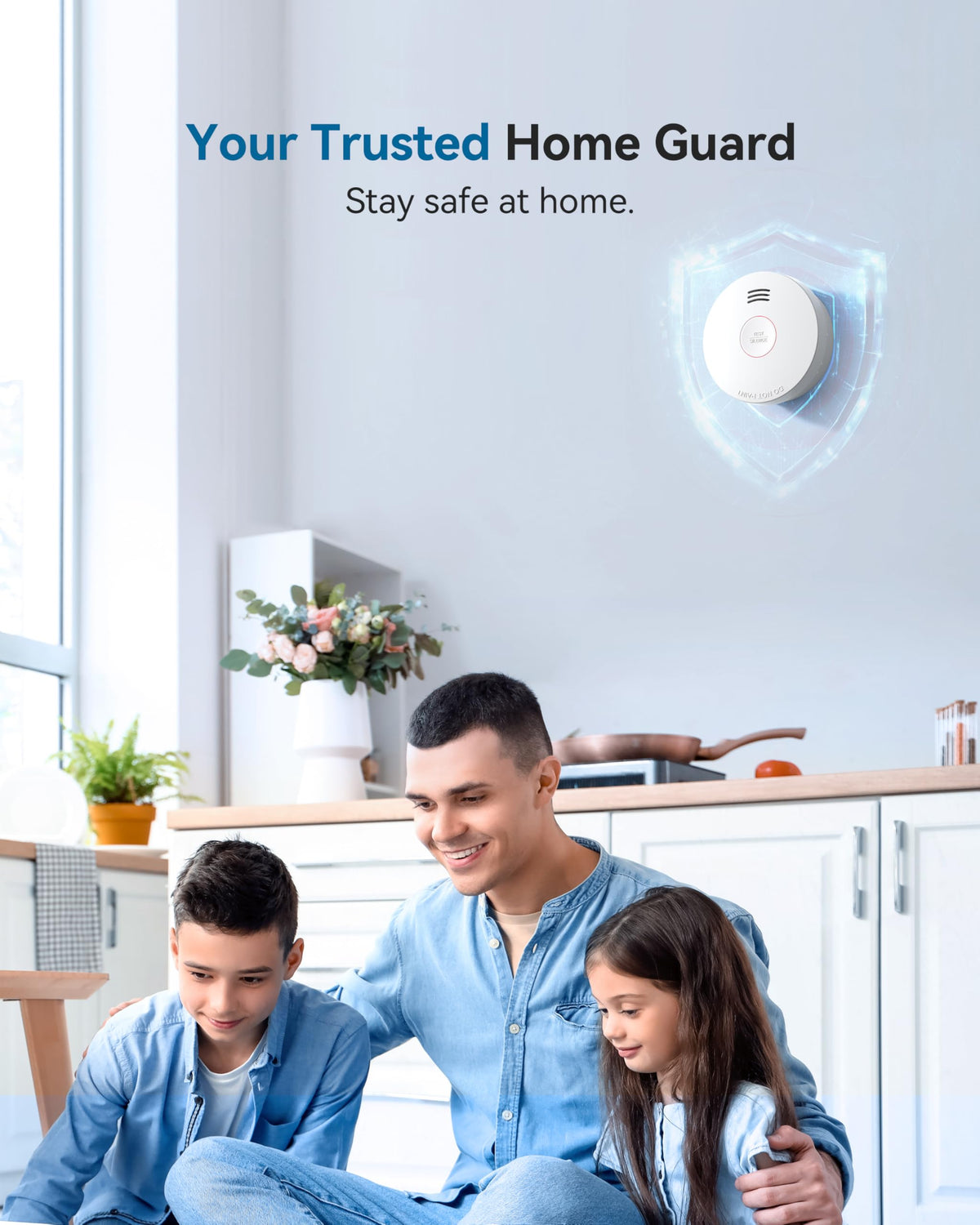 Smoke Detector 10 Year Battery Smoke Alarm Y3534