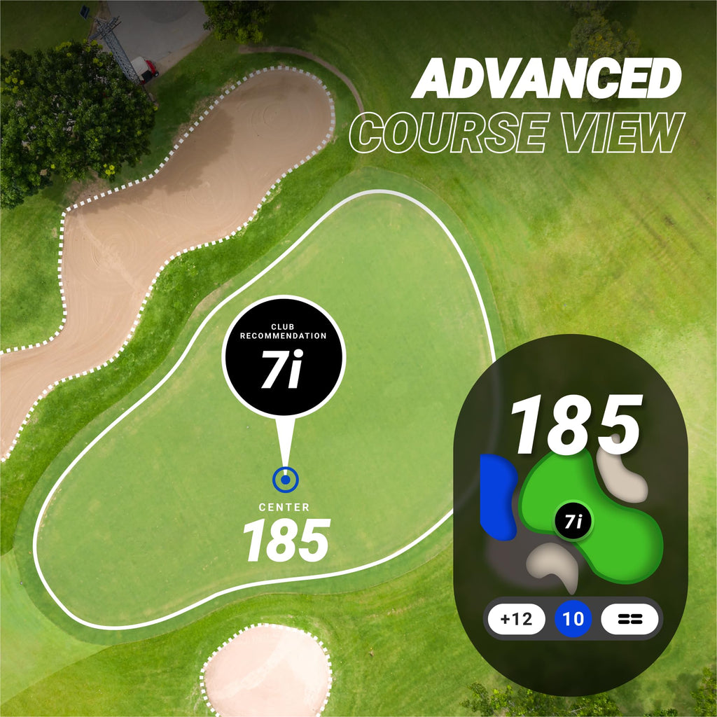 GPS Golf Watch with AMOLED Touch Screen Display D852