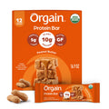 Organic Vegan 10g Protein Bars Peanut Butter 12 Pk E9837