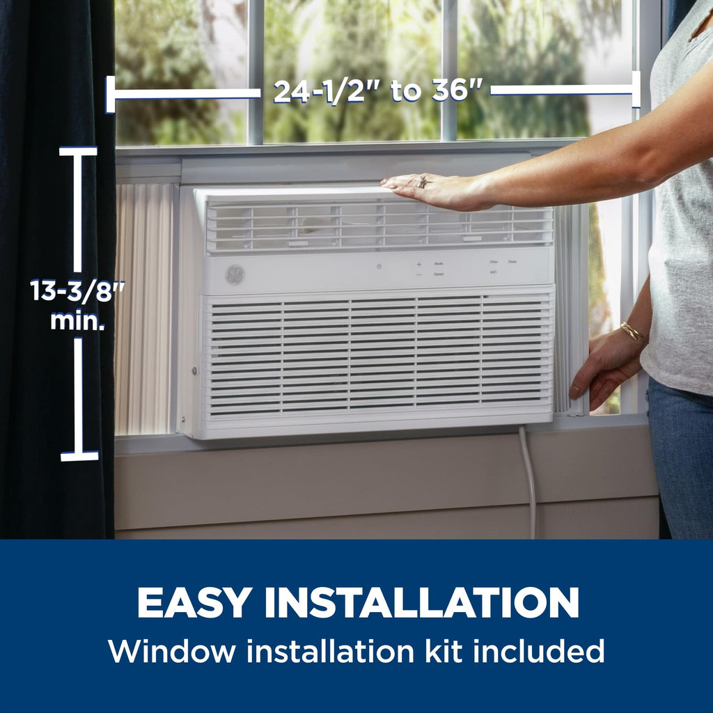 8000 BTU Wi-Fi Enabled Window Air Conditioner J249