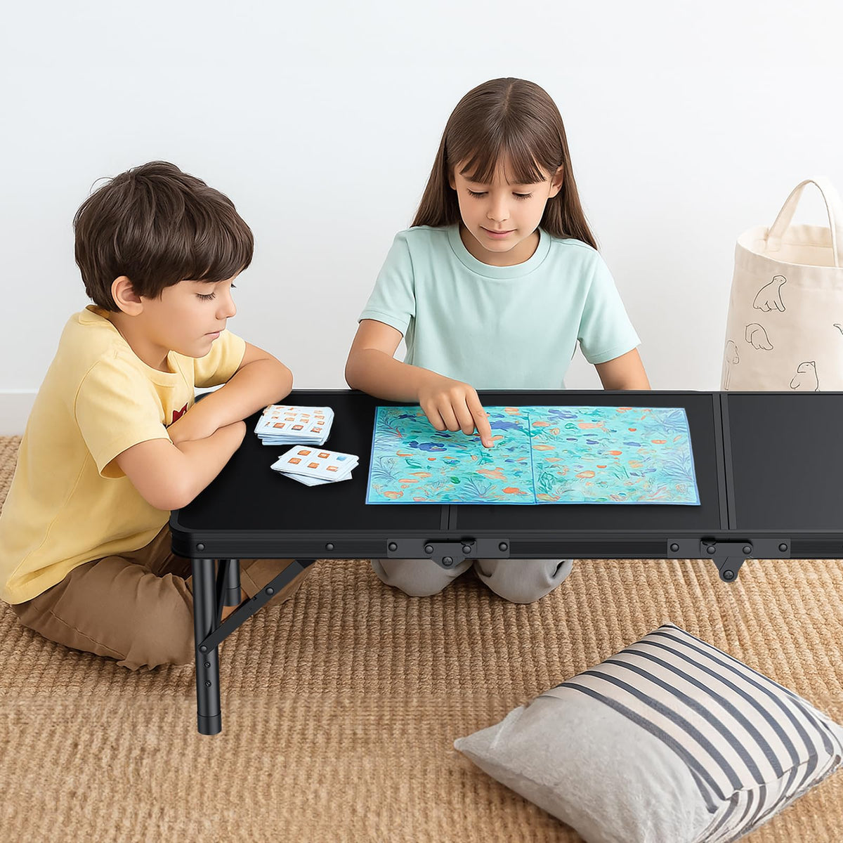 Folding Camping Table 3 Adjustable Height I8429