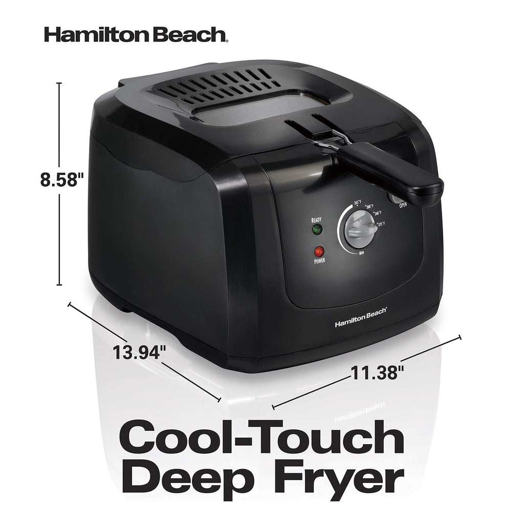Cool Touch Electric Deep Fryer with Basket X99721