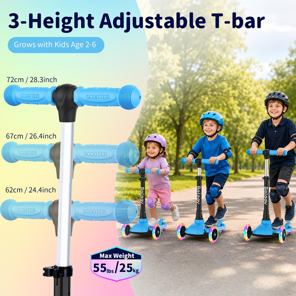 Light Up Deck & Wheels Scooter I5882