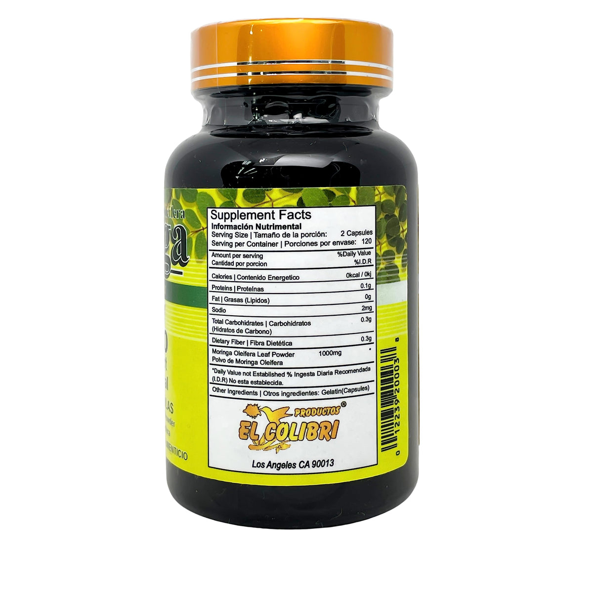 Moringa 1000mg 120 Capsules S37555