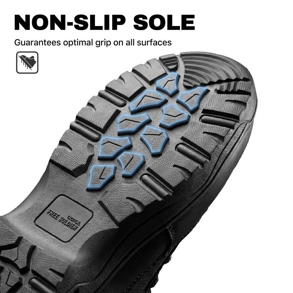 Waterproof Side Zip 8" Tactical Boot A650647