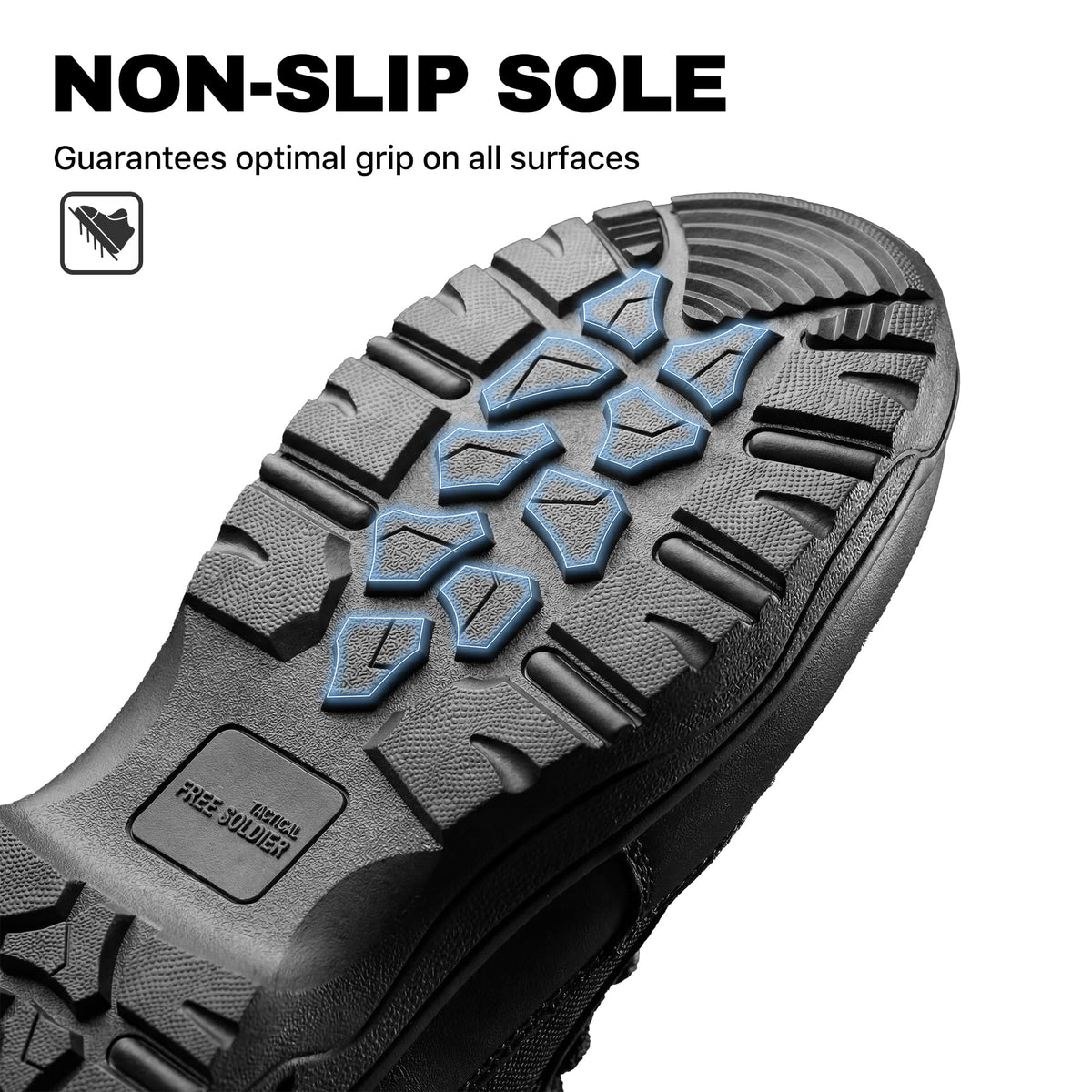 Waterproof Side Zip 8" Tactical Boot A650647