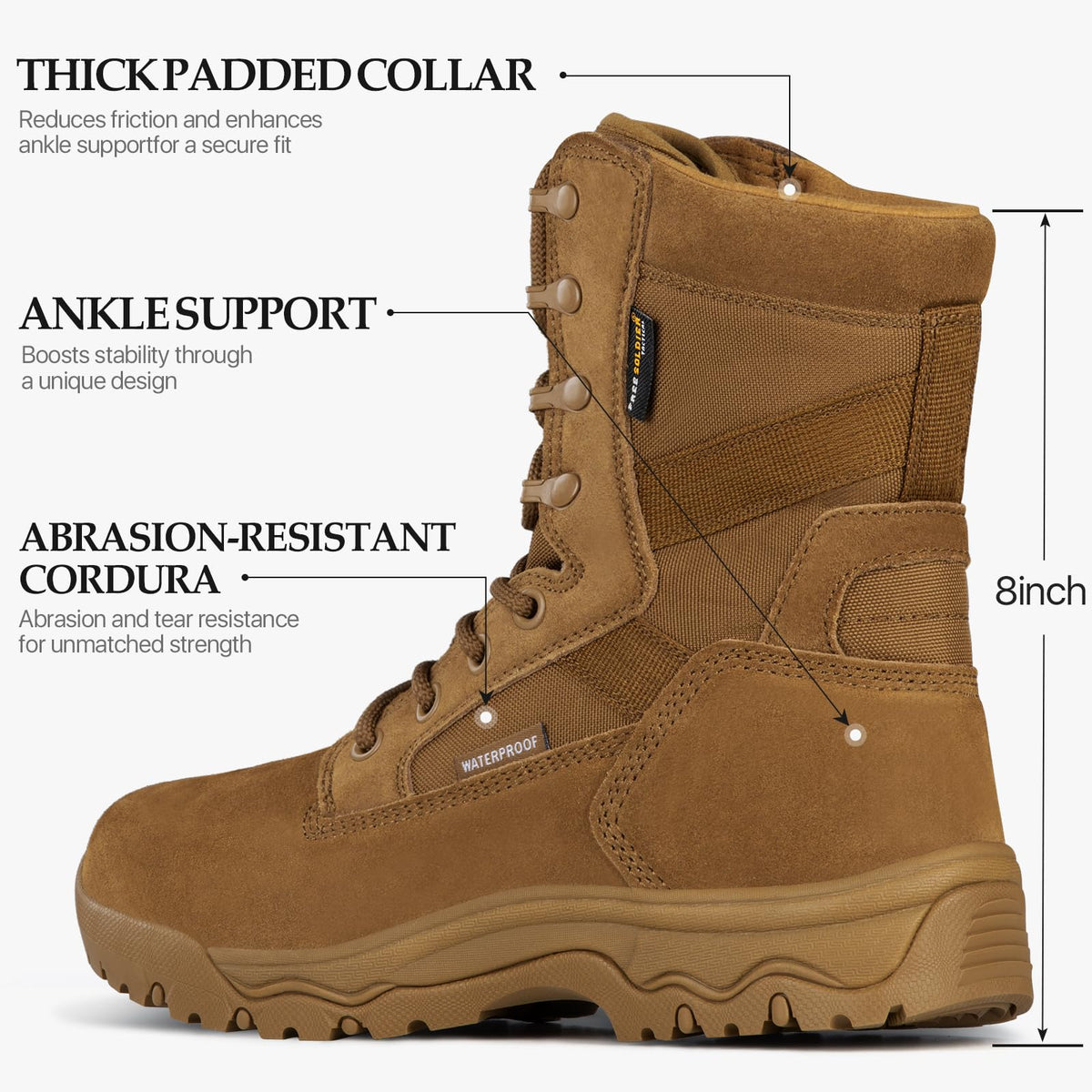 8" Work Boots P51227