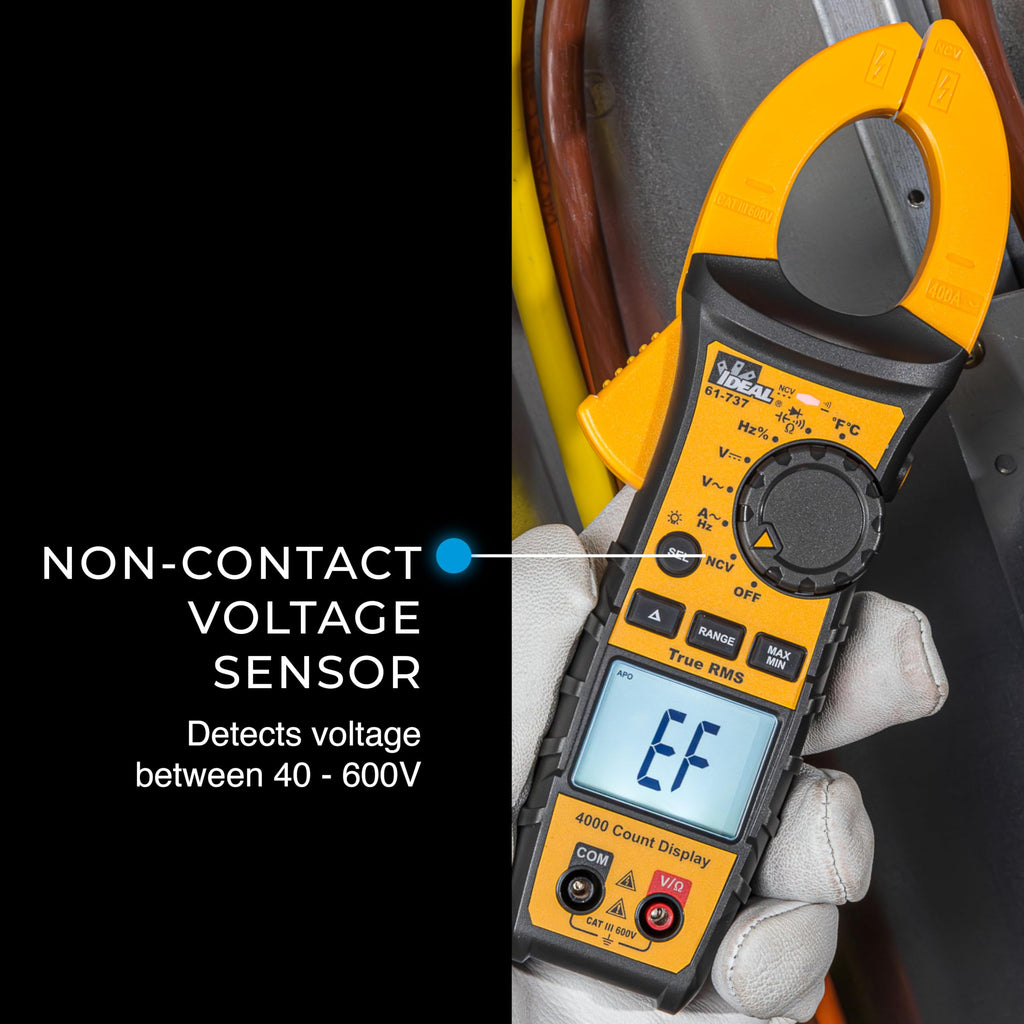 Digital AC Clamp Meter 400A 600V W9414