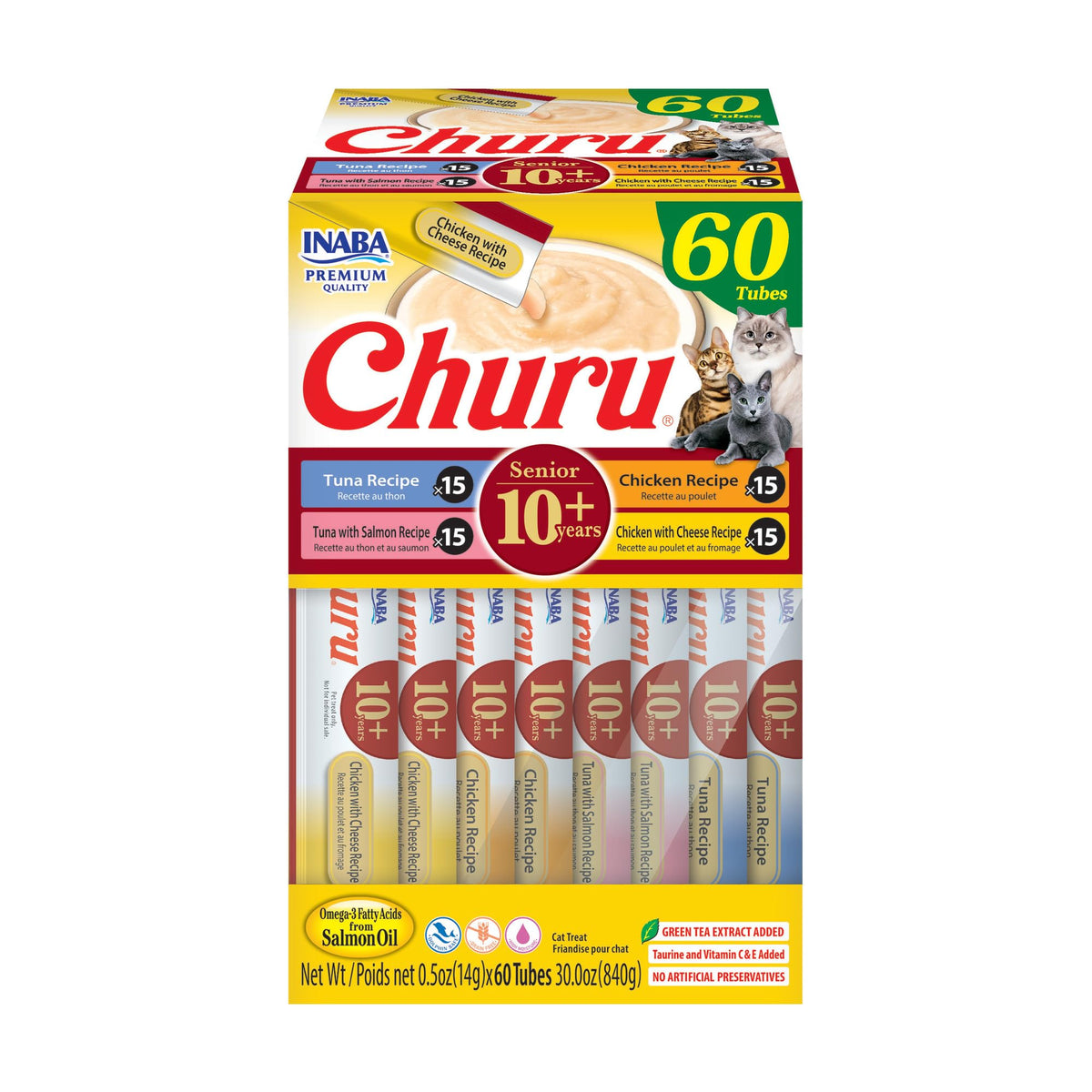 Lickable Cat Treats Tuna Chicken Variety 60ct T968