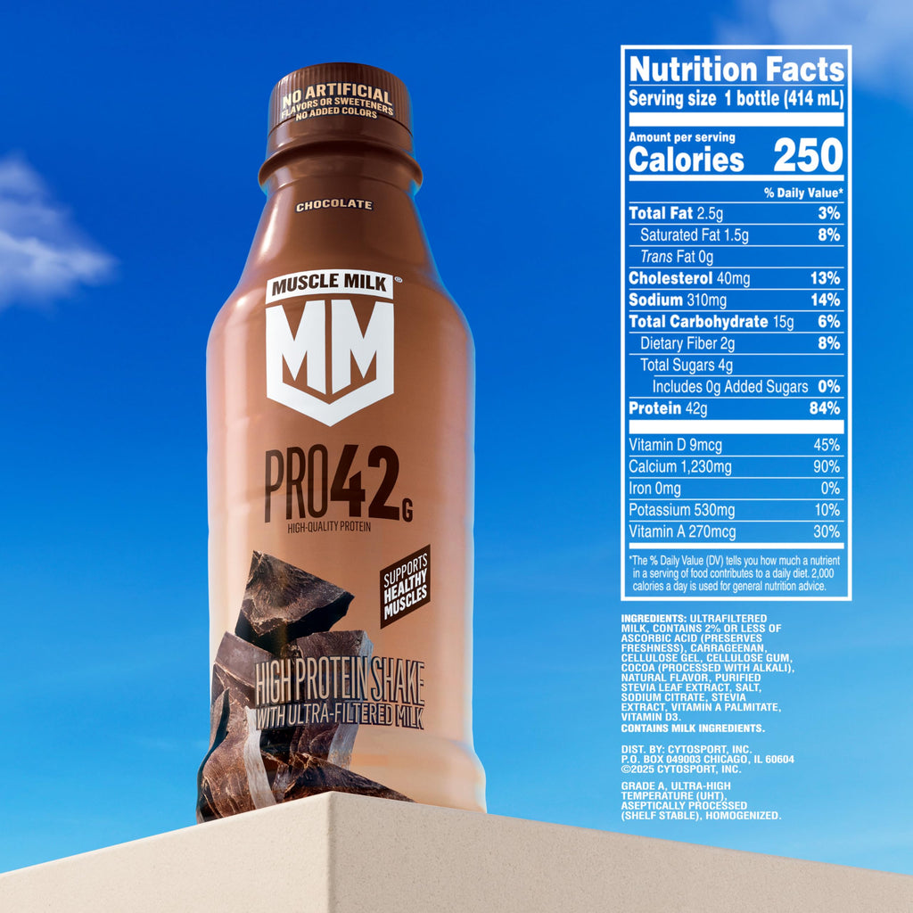 Chocolate High Protein Shake 14 fl oz 12 Pack D768
