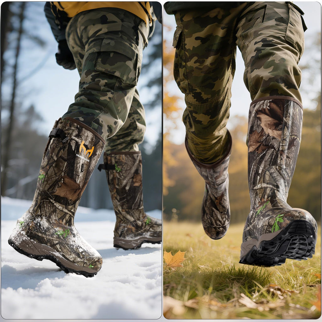 Waterproof Insulated 6mm Neoprene Rubber Hunting Boots O590