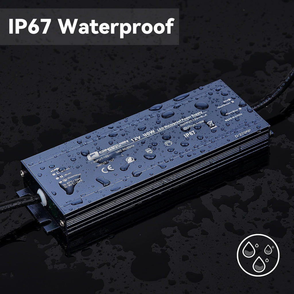 200W Waterproof IP67 12V DC Power Supply S482