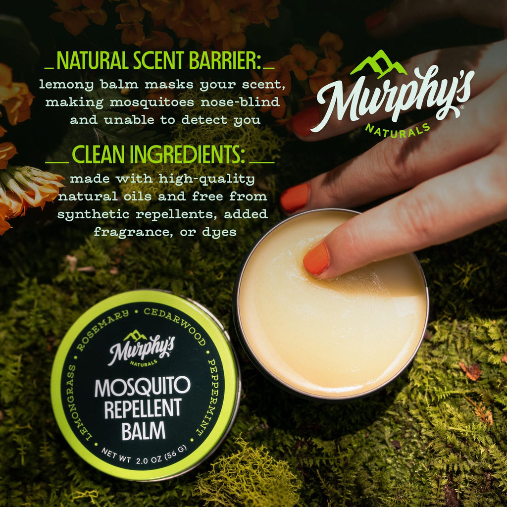 Plant-Based Mosquito Repellent Balm 2 oz G4279