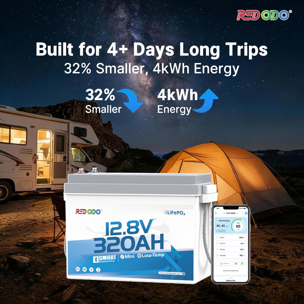 12V 320Ah LiFePO4 Battery R3944