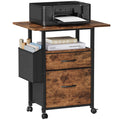 2 Drawer Mobile File Cabinet F5221