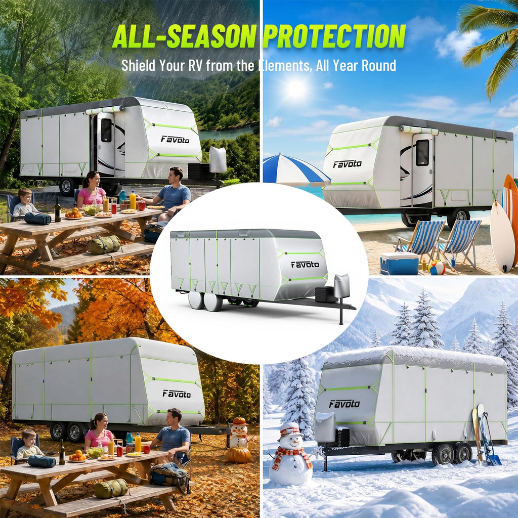 22-24 ft Travel Trailer Cover T9679