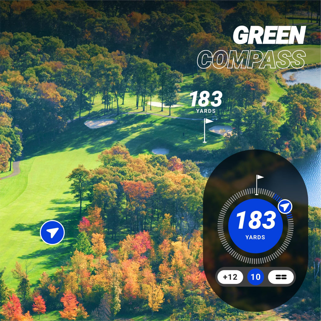 GPS Golf Watch with AMOLED Touch Screen Display D852