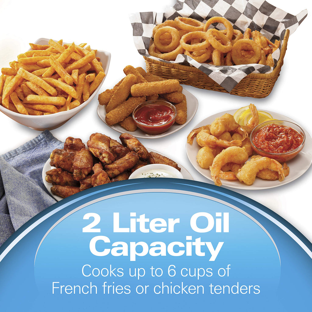 Cool Touch Electric Deep Fryer with Basket X99721