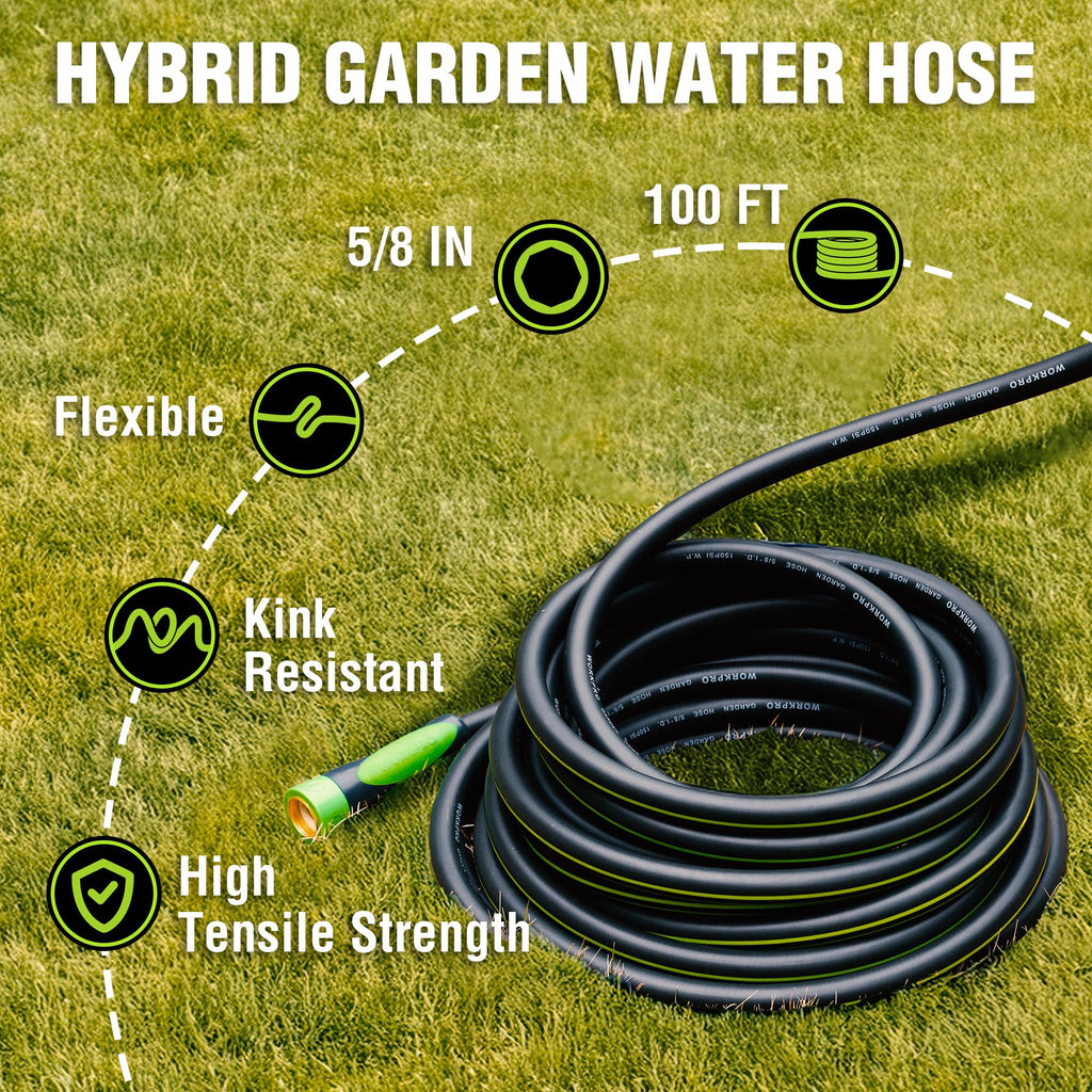 Heavy Duty Garden Hose 5/8" x 100ft W734543